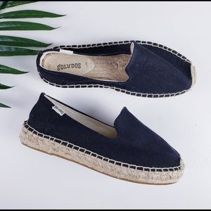 Black Soludos Espadrille